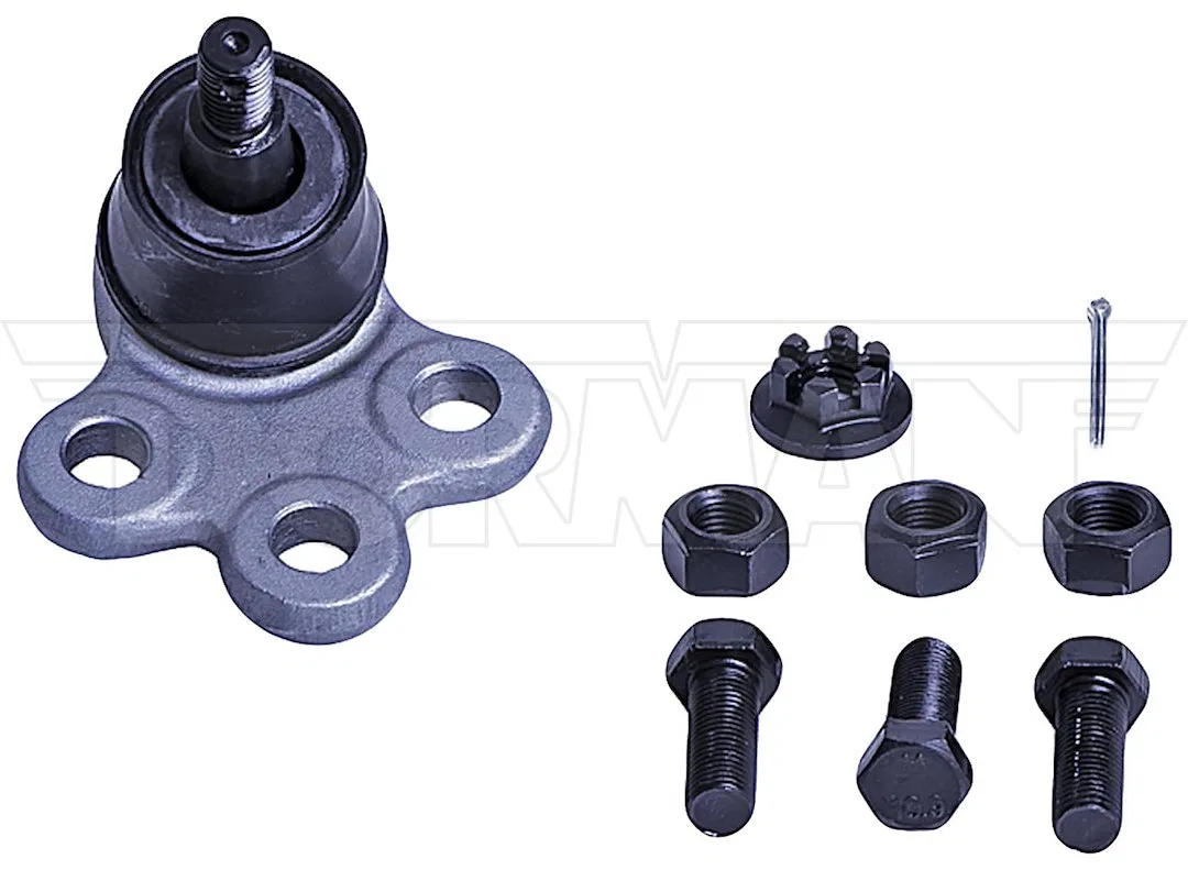 BJ92105 – DORMAN Ball Joint, OE Replacement Non-Adjustable With Castle Nut/ 3 Nuts/ Cotter Pin